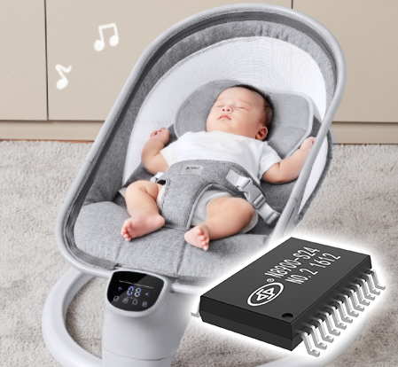 嬰兒搖籃床藍(lán)牙芯片N8900