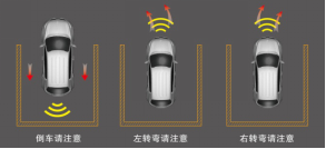 自動語音倒車喇叭語音ic,車載語音播報芯片,語音提示芯片