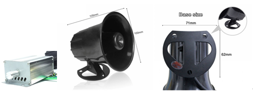 自動語音倒車喇叭語音ic,車載語音播報芯片,語音提示芯片