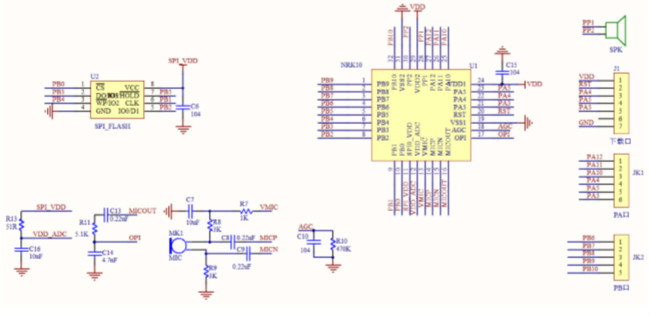 NRK10語音識別芯片,離線語音識別芯片,特定人語音識別芯片